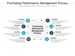 Purchasing performance management process ppt powerpoint presentation summary guidelines cpb