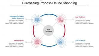 Purchasing Process Online Shopping Ppt PowerPoint Presentation Ideas Example Cpb