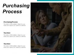 Purchasing process ppt powerpoint presentation infographics graphics cpb