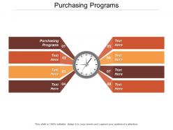 Purchasing programs ppt powerpoint presentation icon background image cpb