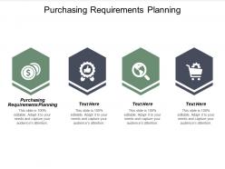 Purchasing requirements planning ppt powerpoint presentation icon aids cpb