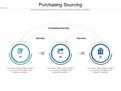 Purchasing sourcing ppt powerpoint presentation infographics tips cpb
