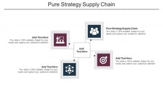 Pure Strategy Supply Chain Ppt Powerpoint Presentation Model Inspiration Cpb