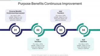 Purpose Benefits Continuous Improvement In Powerpoint And Google Slides Cpb