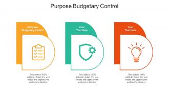 Purpose budgetary control ppt powerpoint presentation model slide portrait cpb