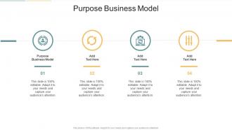 Purpose Business Model In Powerpoint And Google Slides Cpb