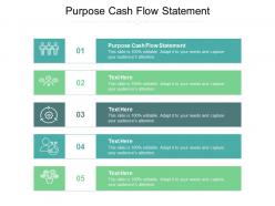 Purpose cash flow statement ppt powerpoint presentation infographic template maker cpb