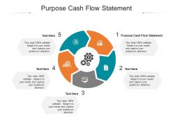 Purpose cash flow statement ppt powerpoint presentation layouts format cpb