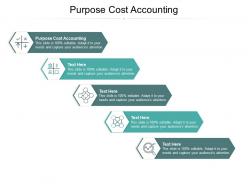 Purpose cost accounting ppt powerpoint presentation outline template cpb