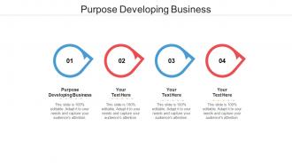 Purpose developing business ppt powerpoint presentation file clipart images cpb