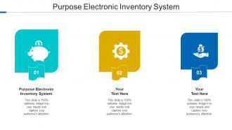 Purpose Electronic Inventory System Ppt Powerpoint Presentation Professional Graphics Cpb