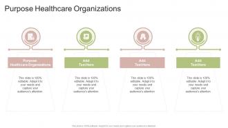 Purpose Healthcare Organizations In Powerpoint And Google Slides Cpb