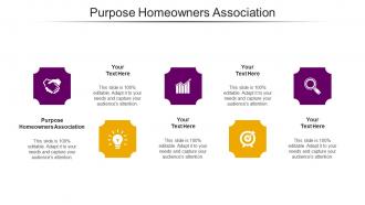 Purpose Homeowners Association Ppt Powerpoint Presentation Portfolio Files Cpb