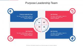 Purpose Leadership Team In Powerpoint And Google Slides Cpb