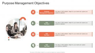 Purpose Management Objectives In Powerpoint And Google Slides Cpb