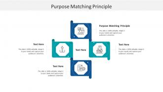 Purpose matching principle ppt powerpoint presentation outline mockup cpb