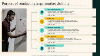 Purpose Of Conducting Target Market Visibility Marketing Strategies To Grow Your Audience