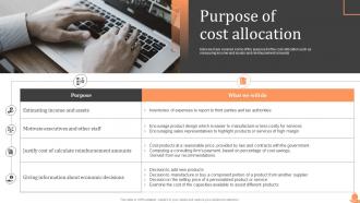Purpose Of Cost Allocation Steps Of Cost Allocation Process Ppt Show Introduction