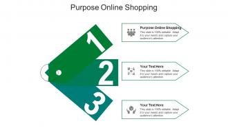 Purpose online shopping ppt powerpoint presentation ideas templates cpb