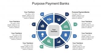 Purpose payment banks ppt powerpoint presentation styles shapes cpb