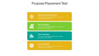 Purpose placement test ppt powerpoint presentation professional inspiration cpb