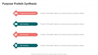 Purpose Protein Synthesis In Powerpoint And Google Slides Cpb