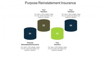 Purpose reinstatement insurance ppt powerpoint presentation ideas cpb