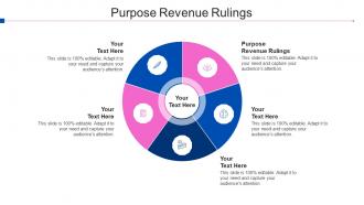 Purpose Revenue Rulings Ppt Powerpoint Presentation Infographic Template Cpb