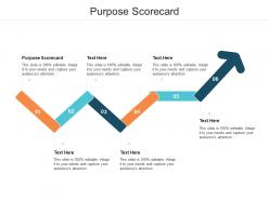 Purpose scorecard ppt powerpoint presentation styles summary cpb