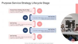 Purpose Service Strategy Lifecycle Stage In Powerpoint And Google Slides Cpb