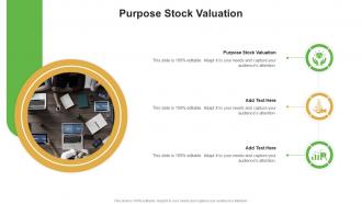 Purpose Stock Valuation In Powerpoint And Google Slides Cpb