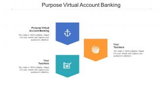 Purpose virtual account banking ppt powerpoint presentation portfolio template cpb