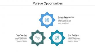 Pursue opportunities ppt powerpoint presentation pictures inspiration cpb