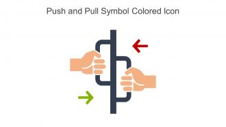 Push And Pull Symbol Colored Icon In Powerpoint Pptx Png And Editable Eps Format