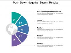 Push down negative search results ppt powerpoint presentation summary smartart cpb
