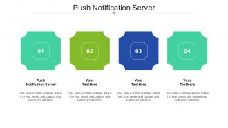 Push notification server ppt powerpoint presentation clipart cpb
