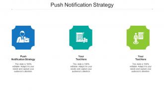 Push notification strategy ppt powerpoint presentation summary graphics cpb