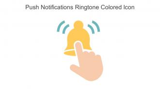 Push Notifications Ringtone Colored Icon In Powerpoint Pptx Png And Editable Eps Format
