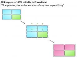Push pull communication powerpoint presentation slide template