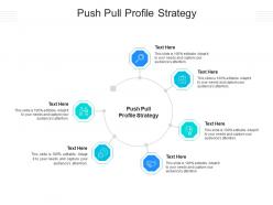 Push pull profile strategy ppt powerpoint presentation ideas model cpb