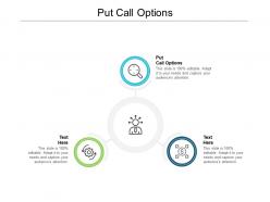 Put call options ppt powerpoint presentation show background image cpb