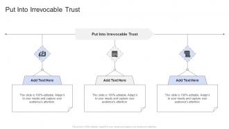Put Into Irrevocable Trust In Powerpoint And Google Slides Cpb