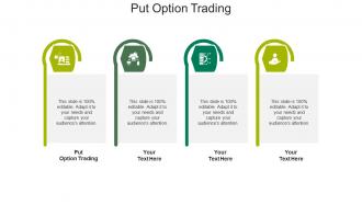 Put option trading ppt powerpoint presentation model pictures cpb