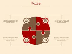 Puzzle agenda and checklist ppt powerpoint presentation file example introduction