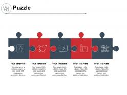 Puzzle business solution k151 powerpoint presentation gallery image