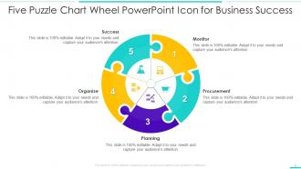 Puzzle Chart Wheel Powerpoint Icon Powerpoint Ppt Template Bundles