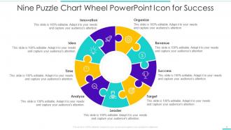 Puzzle Chart Wheel Powerpoint Icon Powerpoint Ppt Template Bundles