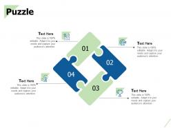 Puzzle growth strategy f83 ppt powerpoint presentation outline themes