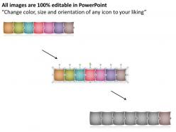 Puzzle linear flow task management diagram 7 stages best flowchart powerpoint slides