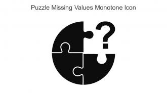 Puzzle Missing Values Monotone Icon In Powerpoint Pptx Png And Editable Eps Format